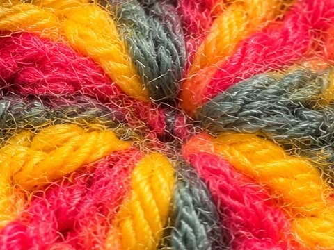 Loop by loop centre stitches